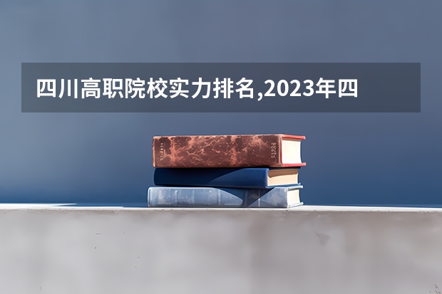 四川高职院校实力排名,2023年四川高职院校排行榜（四川比较好的民办专科学校）