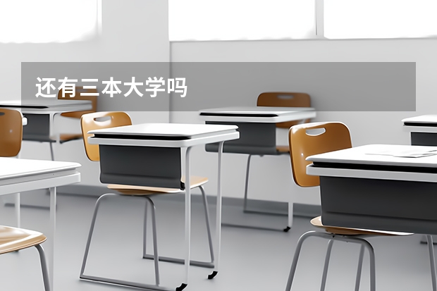还有三本大学吗