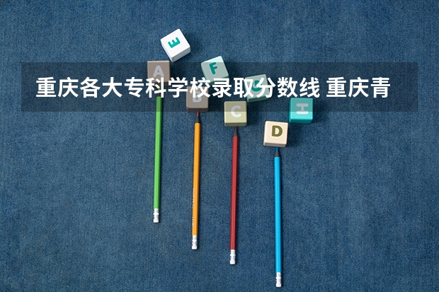 重庆各大专科学校录取分数线 重庆青年职业技术学院2023录取线