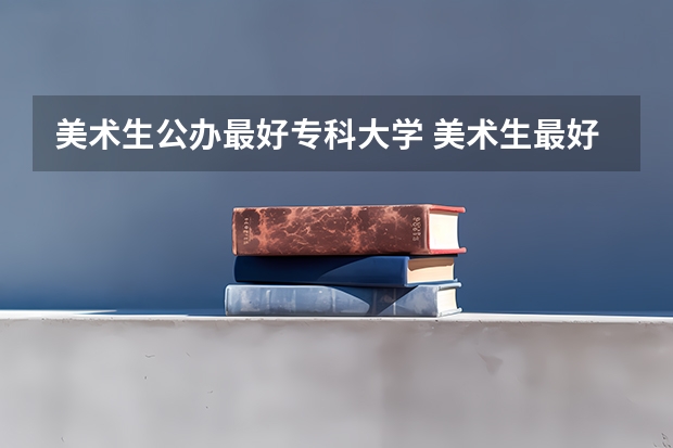 美术生公办最好专科大学 美术生最好的专科学校？